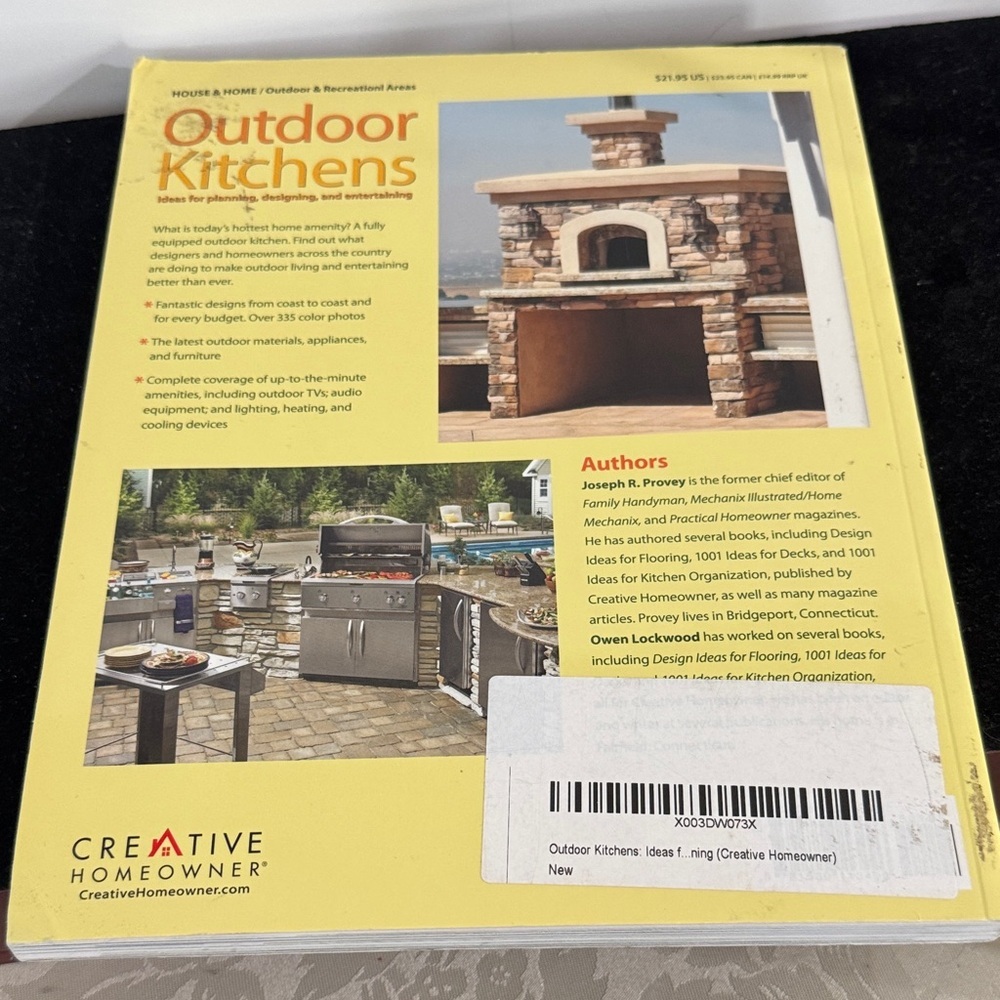3/$22
Outdoor Kitchens Guide by creative homeowners  for planning and designing - Picture 8 of 8